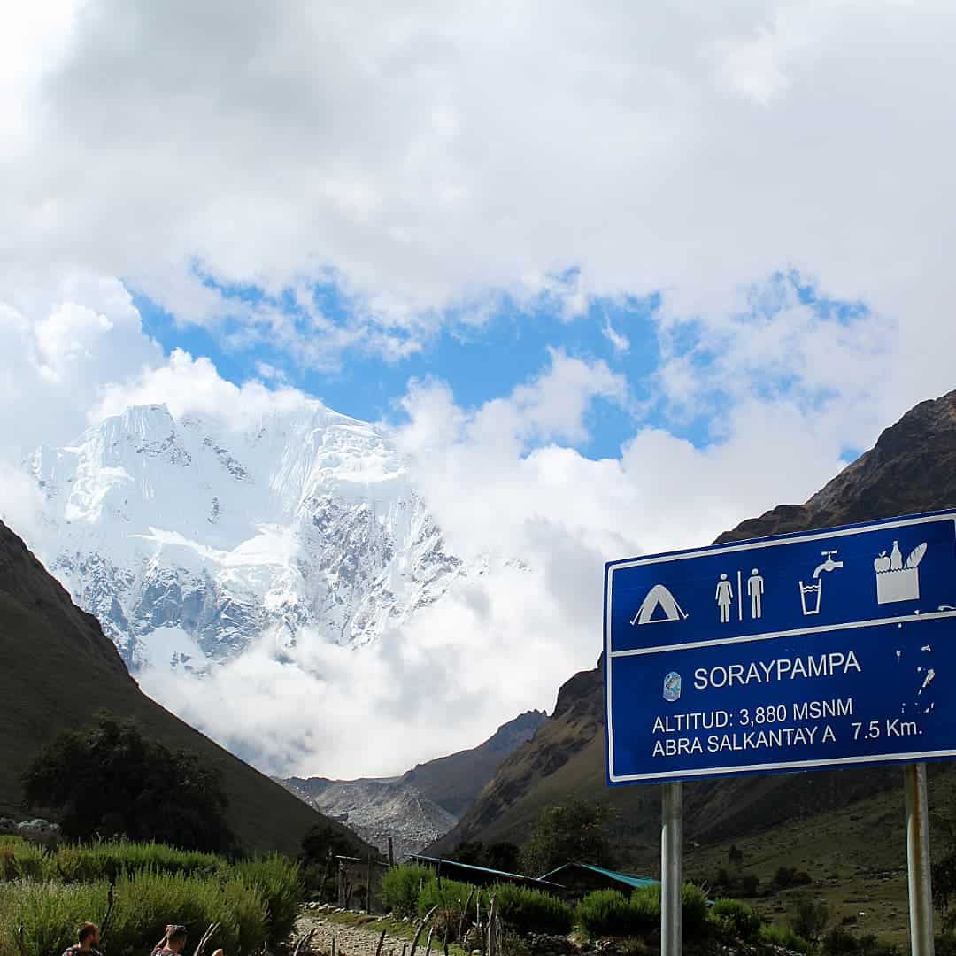 Luxury Sky Domes campsite in Soraypampa on the 4-day Salkantay Trek Peru